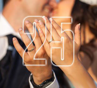 Что подарить на&nbsp;серебряную свадьбу 25&nbsp;— картинка