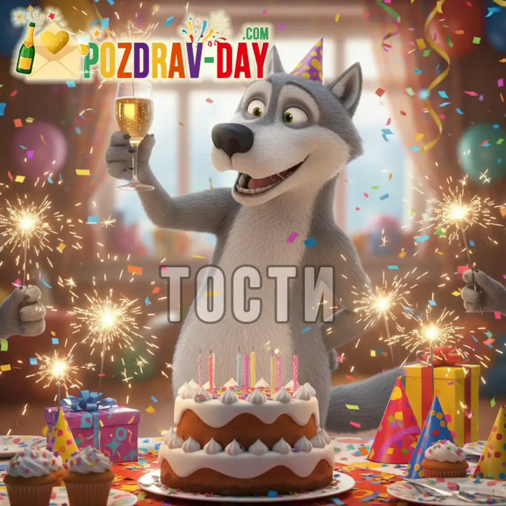 Тосты на сайте PozdravDay.COM
